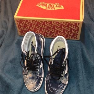 Like New Rare Denim Vans
